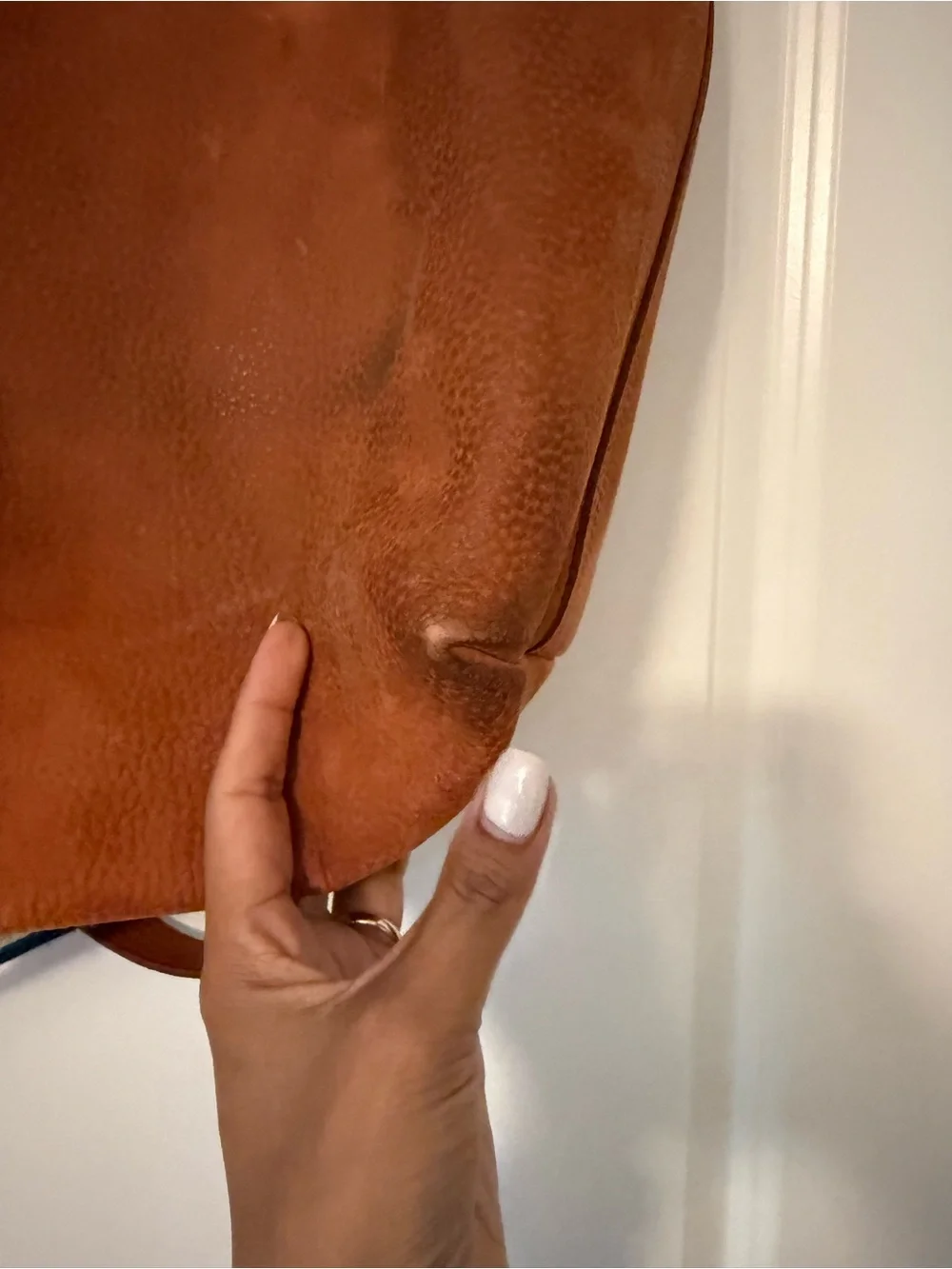 Madewell Leather Tote Bag